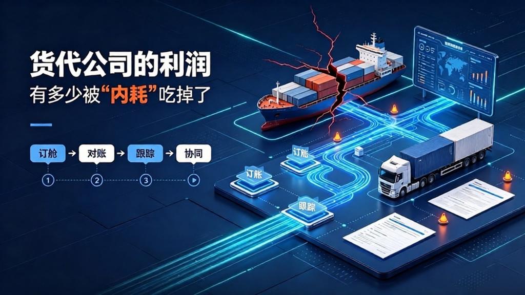 货代|货代公司的利润，有多少被“内耗”吃掉了-易软通供应链