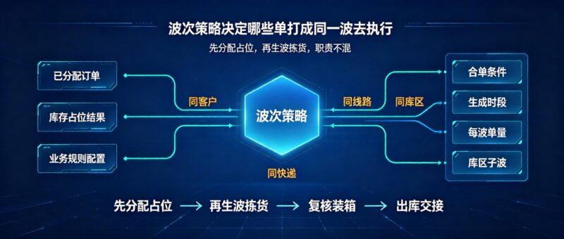 4.按时段、按快递、按客户：一条波次规则改变拣货节奏-易软通供应链